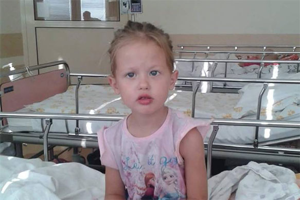 4-letnia Lena z Doncaster potrzebuje Twojej pomocy