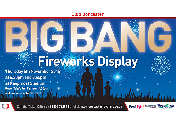Big Bang Fireworks Display w Doncaster