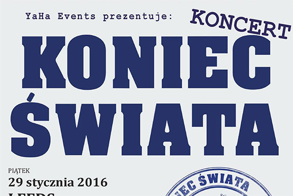 Koniec Świata w Doncaster i Leeds