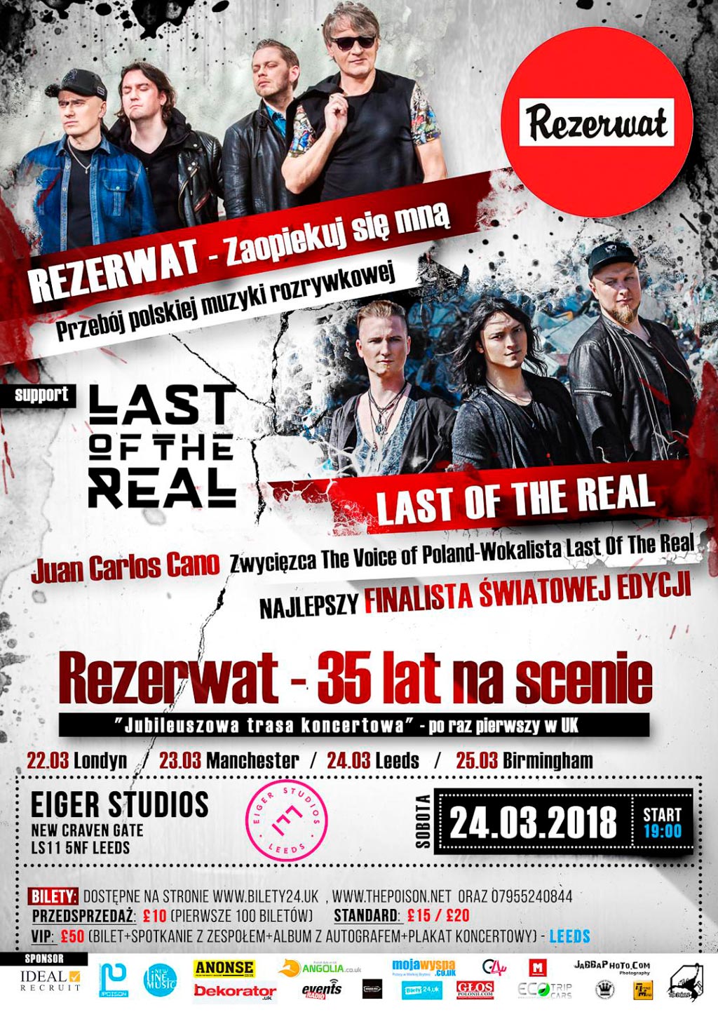 Rezerwat - Koncert w Leeds
