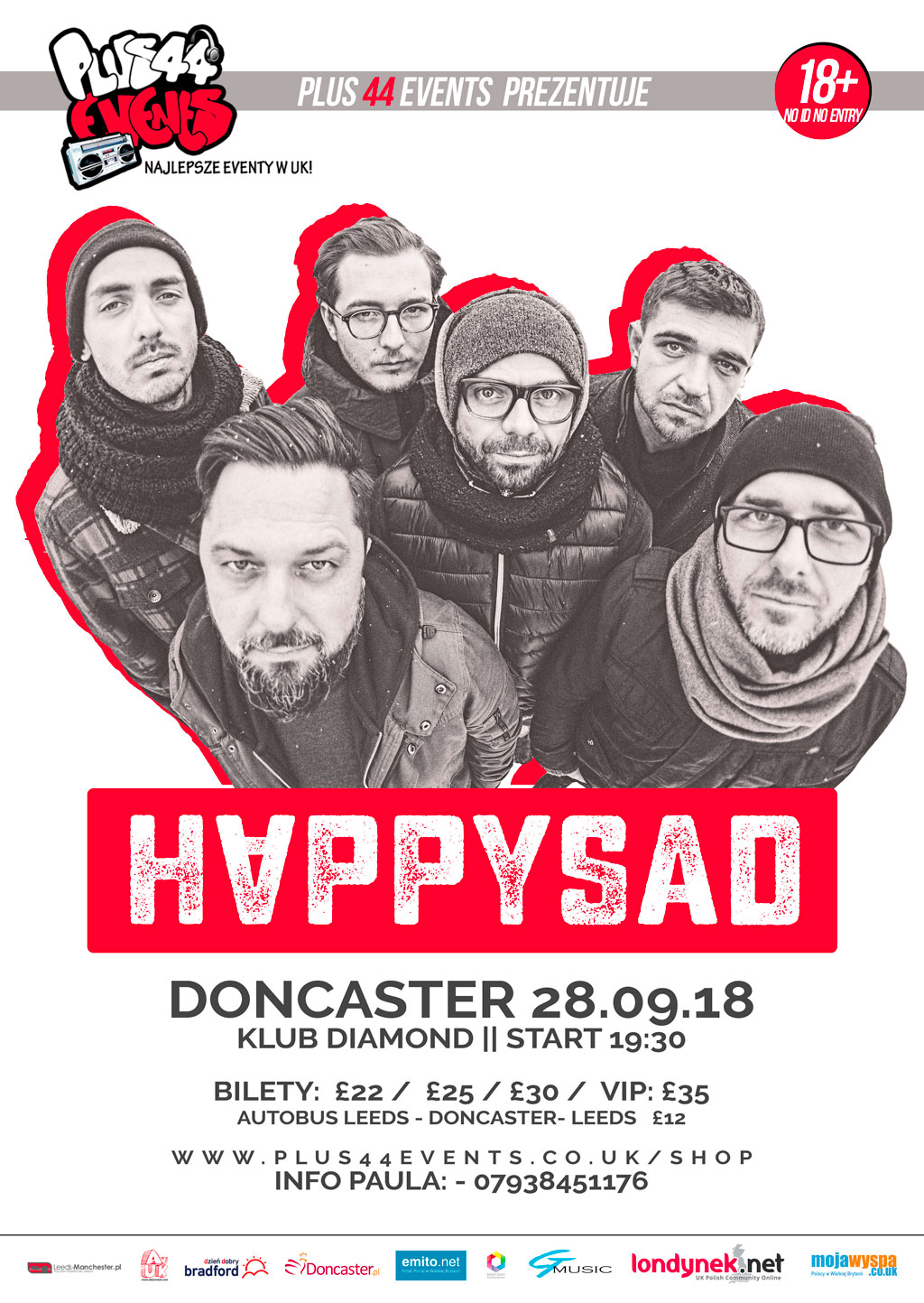 Happysad w Doncaster